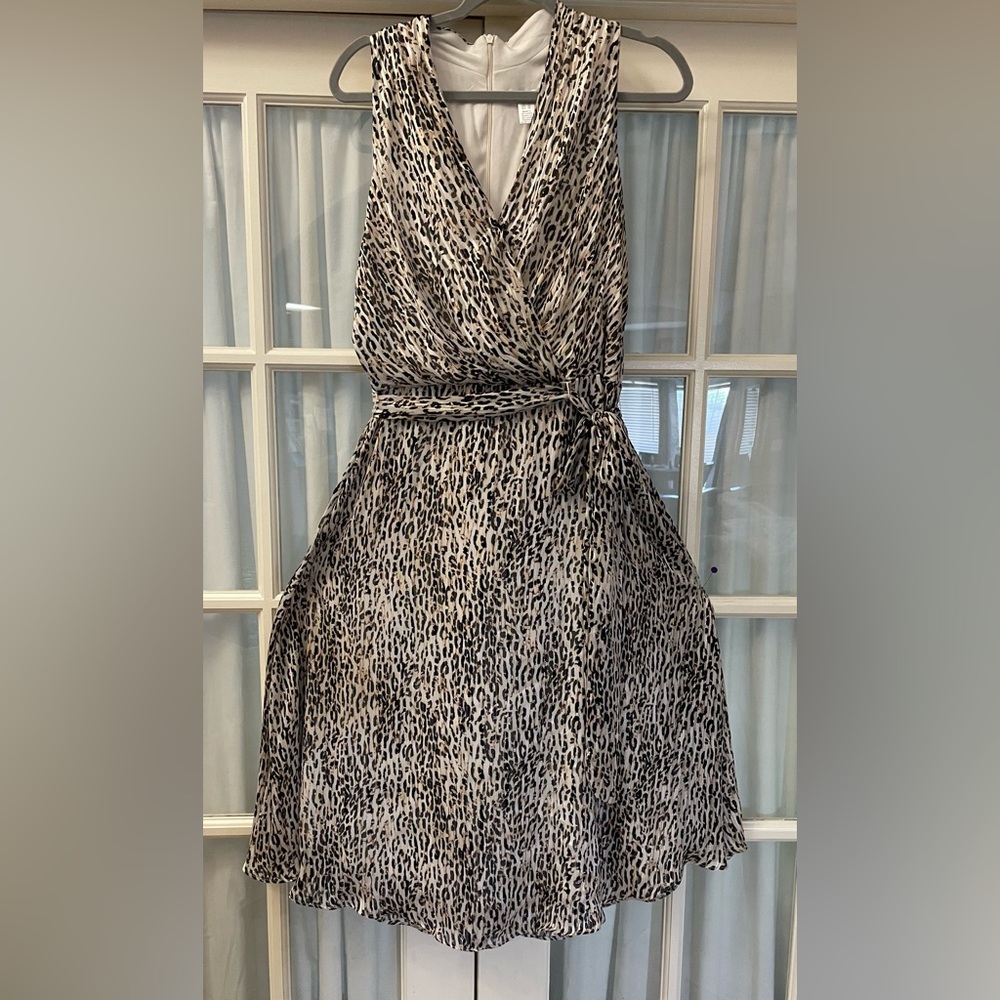 London Times Size 16 Animal Print dress.